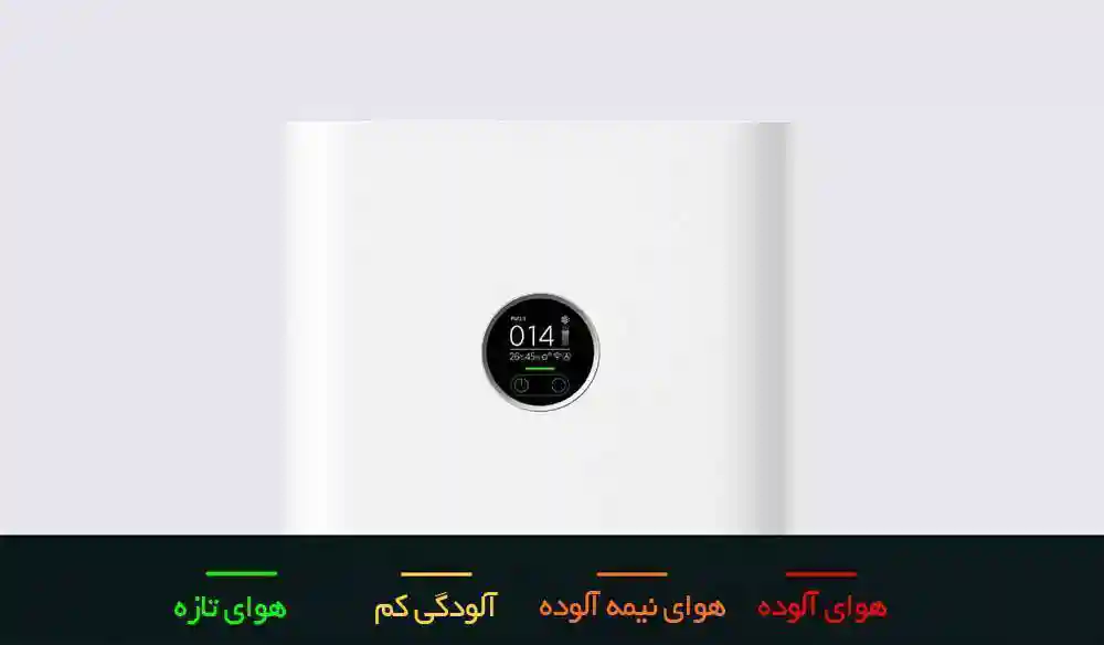 تصفیه هوا Xiaomi Air Purifier 4 Pro (گلوبال) - صفحه نمایش تصفیه هوای شیائومی مدل Air Purifier 4 Pro