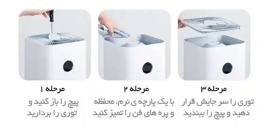 تصفیه هوا Xiaomi Air Purifier 4 Pro (گلوبال) - فیلتر های تصفیه هوا