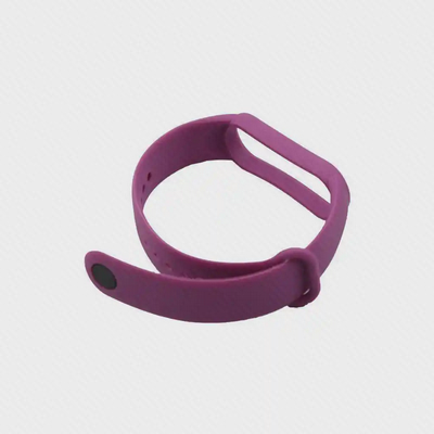 بند بنفش Amazfit Band 5 بند بنفش Amazfit Band 5 با جایگاه خالی کپسول مچبند