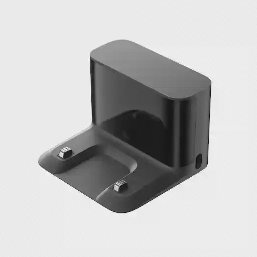 داک شارژ دریم D9 Max پایه شارژ مشکی Dreame D9 Max با دو اتصال فلزی در بخش جلو