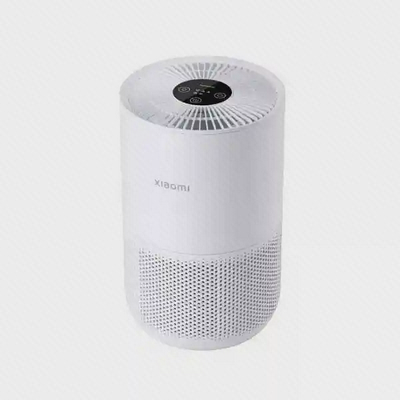بدنه تصفیه هوای 4 Compact تصفیه هوای سفید شیائومی 4 Compact با بدنه استوانهای کوتاه