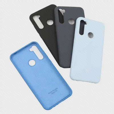 رنگبندی کاور Redmi Note 8T کاورهای تیره و آبی Redmi Note 8T با یک قاب از سمت داخل