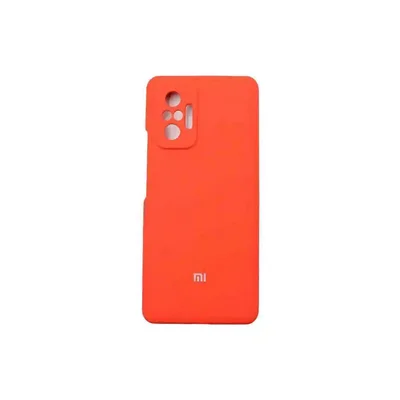 کاور قرمز Redmi Note 10 Pro با برش‌های دوربین در گوشه بالا