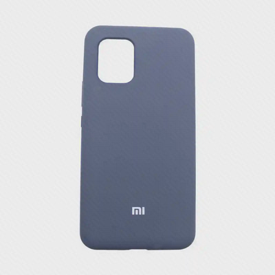 قاب خاکستری مایل به آبی می ۱۰ لایت پشت کاور خاکستری مایل به آبی Mi 10 Lite 5G با برش دوربین
