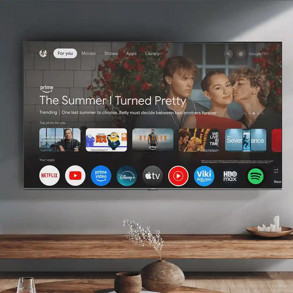 رابط برنامههای تلویزیون شیائومی S Pro Mini LED 2026 صفحه برنامهها و سرویسهای پخش روی Xiaomi TV S Pro Mini LED 2026