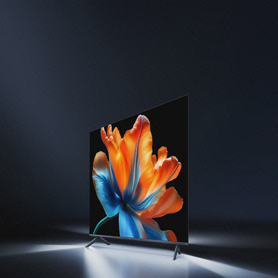 نمای روبه‌روی تلویزیون Xiaomi TV S Mini LED 65 2026 سایز ۶۵ اینچ