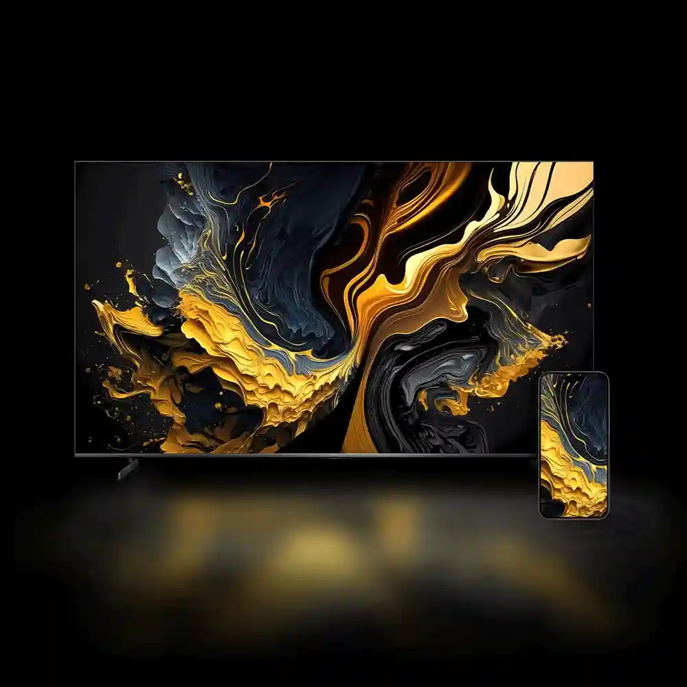 پخش تصویر موبایل روی تلویزیون Xiaomi TV Max 100 2025