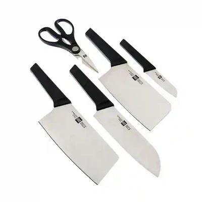 چاقوی آشپزخانه شیائومی مدل HuoHou Knife Set HU0057 ست 5 تایی