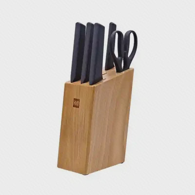 چاقوی آشپزخانه شیائومی مدل HuoHou Knife Set HU0057 ست 5 تایی