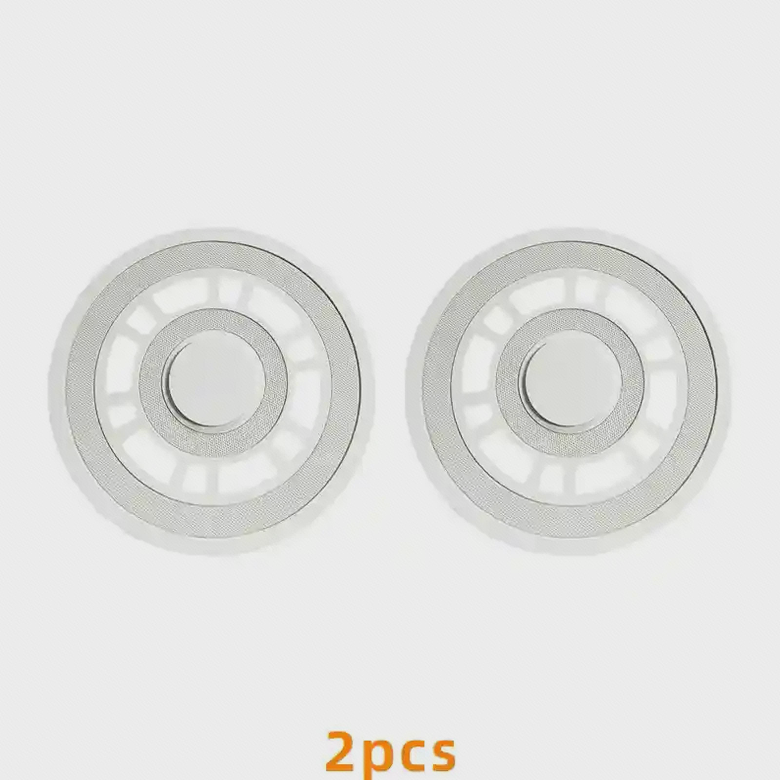 دو نگهدارنده گرد سفید پد تی Xiaomi S20 Plus کنار هم