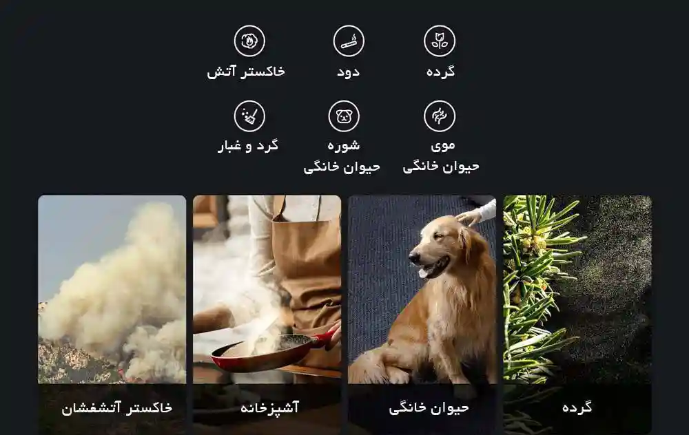 تصفیه هوا شیائومی مدل mi smart air puritier ELITE (گلوبال) - کنترل هوشمند