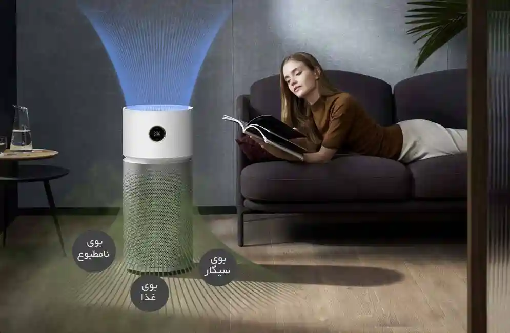 تصفیه هوا شیائومی مدل mi smart air puritier ELITE (گلوبال) - دستگاه تصفیه هوای شیائومی مدل الیت - نمای 2
