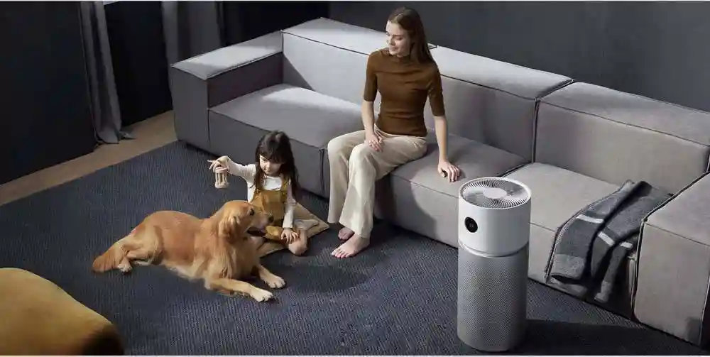 تصفیه هوا شیائومی مدل mi smart air puritier ELITE (گلوبال) - هوای تمیز که قابل مشاهده است