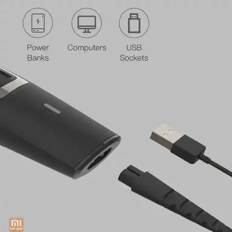 فیش مخصوص شارژ Sharp 3S پایین Sharp 3S با ورودی مخصوص دوپین و کابل دارای سر USB و فیش مخصوص دستگاه