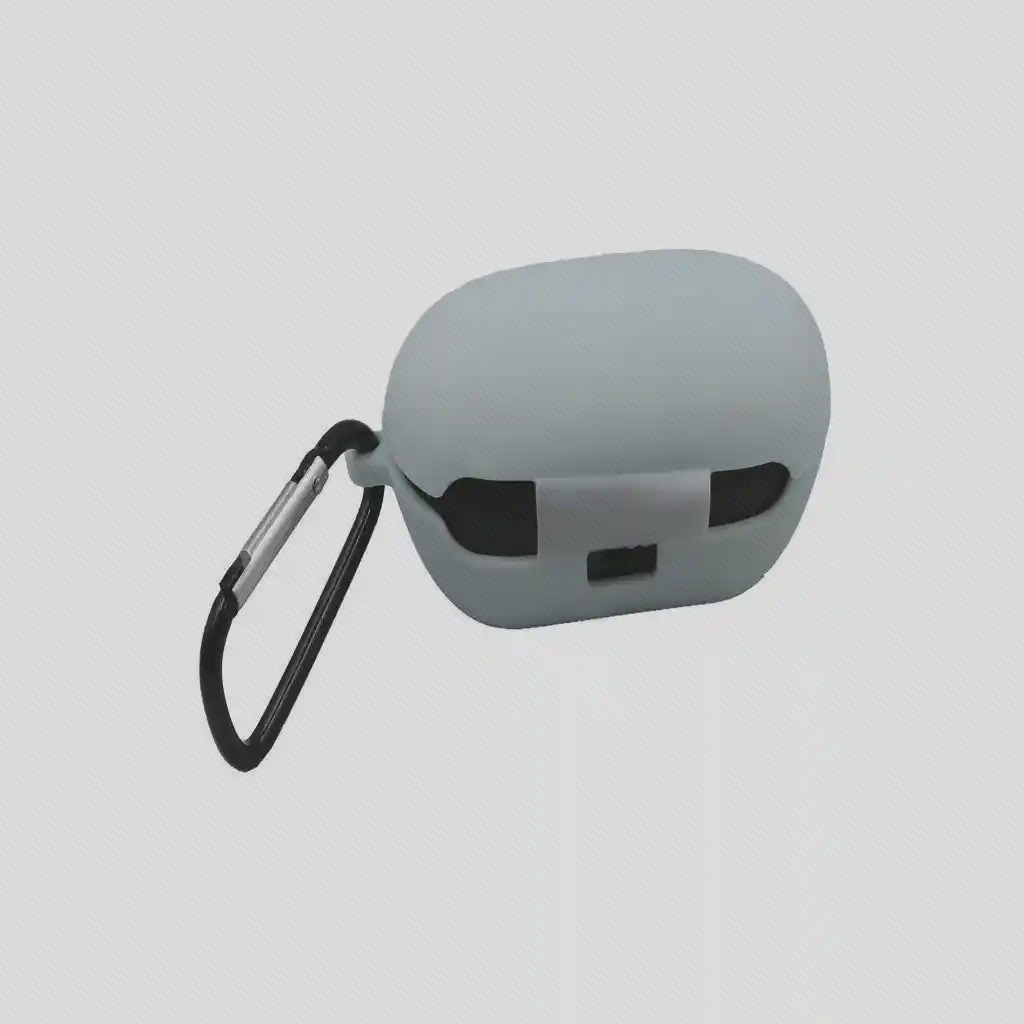 دسترسی شارژ در کاور GT1 Pro پشت کاور Haylou GT1 Pro با بریدگی درگاه شارژ در پایین و کارابین کناری