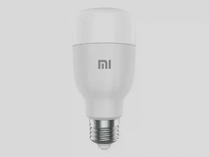 لامپ سفید Mi LED Smart Bulb Essential با نشان mi و سرپیچ فلزی E27