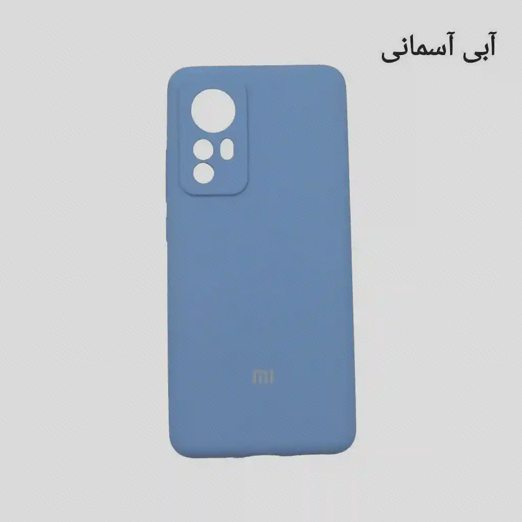 کاور آبی آسمانی Xiaomi 12X با برش‌های جداگانهٔ دوربین