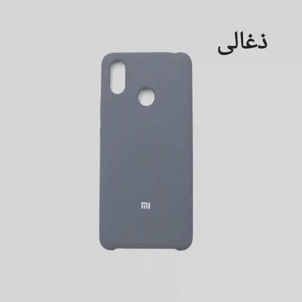کاور ذغالی Mi Max 3 با جای جداگانهٔ دوربین و حسگر
