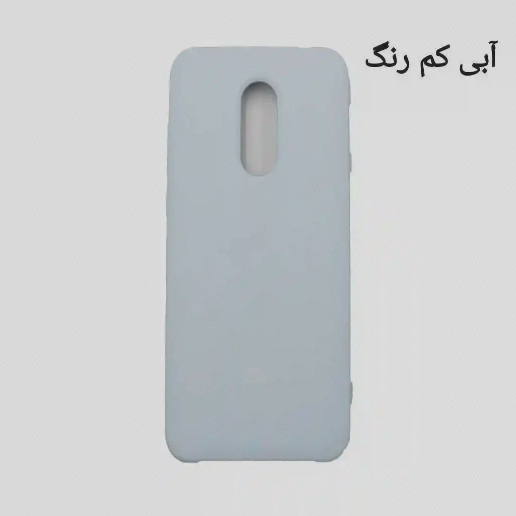 کاور آبی کم‌رنگ با بازشدگی مرکزی شبیه فرم Redmi 5 Plus