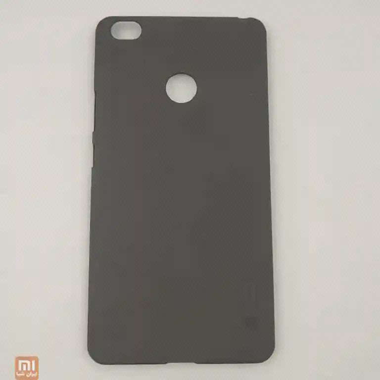 قاب مشکی بافت‌دار نیلکین Mi Max 2 با بازشوی دوربین در گوشه و حسگر گرد