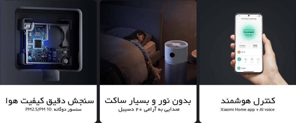 تصفیه هوای شیائومی مدل Elite