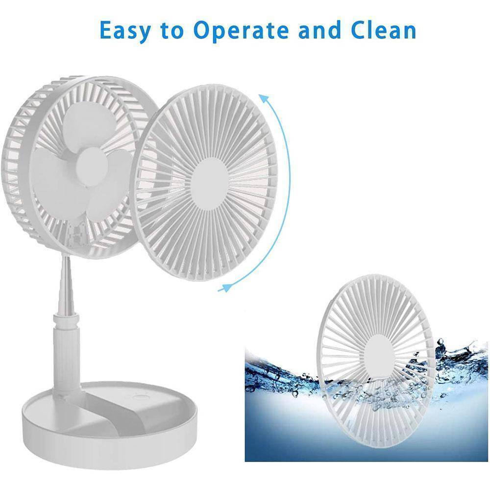 پنکه شارژی قابل حمل و تاشو شیائومی مدل ZOLELE P10s - Image 6