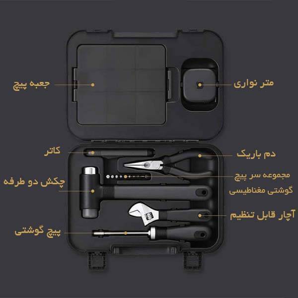 جعبه ابزار شیائومی مدل MWTK01 Portable Tool Kit
