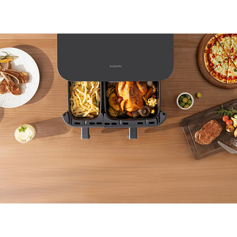 هواپز بدون روغن چند منظوره شیائومی مدل Xiaomi Dual Zone Air Fryer 10L MAF-D1001 - Image 5