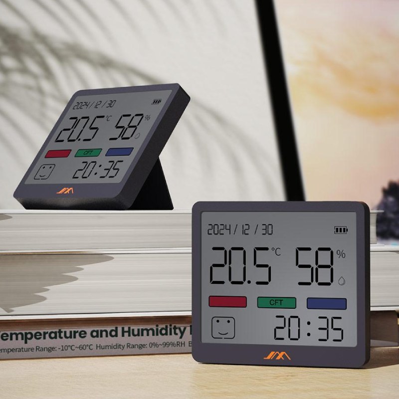 دماسنج و رطوبت سنج رو میزی شیائومی مدل JIMIHOME JM-G3002 - Image 6