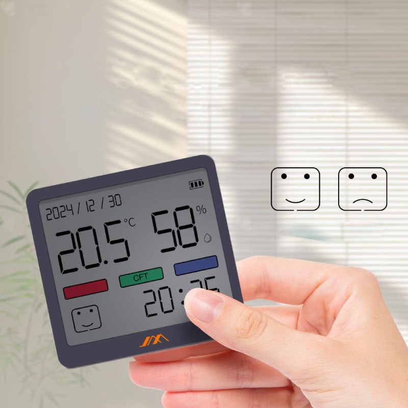 دماسنج و رطوبت سنج رو میزی شیائومی مدل JIMIHOME JM-G3002 - Image 7