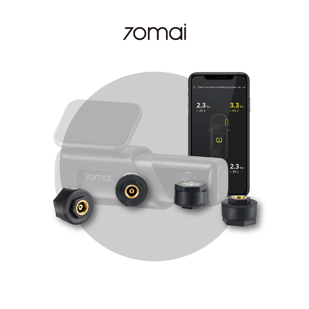 سنسور فشار باد لاستیک شیائومی مدل 70mai external tpms sensor T04 - Image 4
